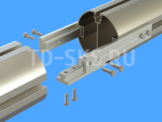Профиль для солнечных панелей DS-Strong  112 крепление